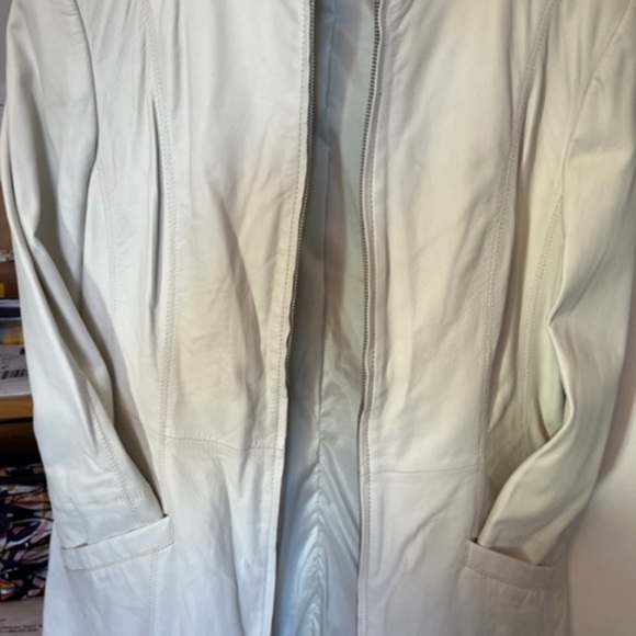 White leather jacket - Picture 6 of 6